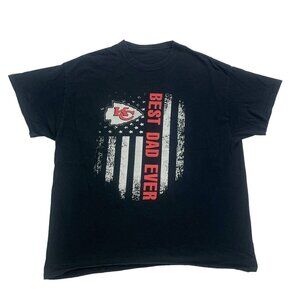 Kansas City Chiefs Best Dad Ever NFL Football Player Fan Gift Sports T-Shirt 79